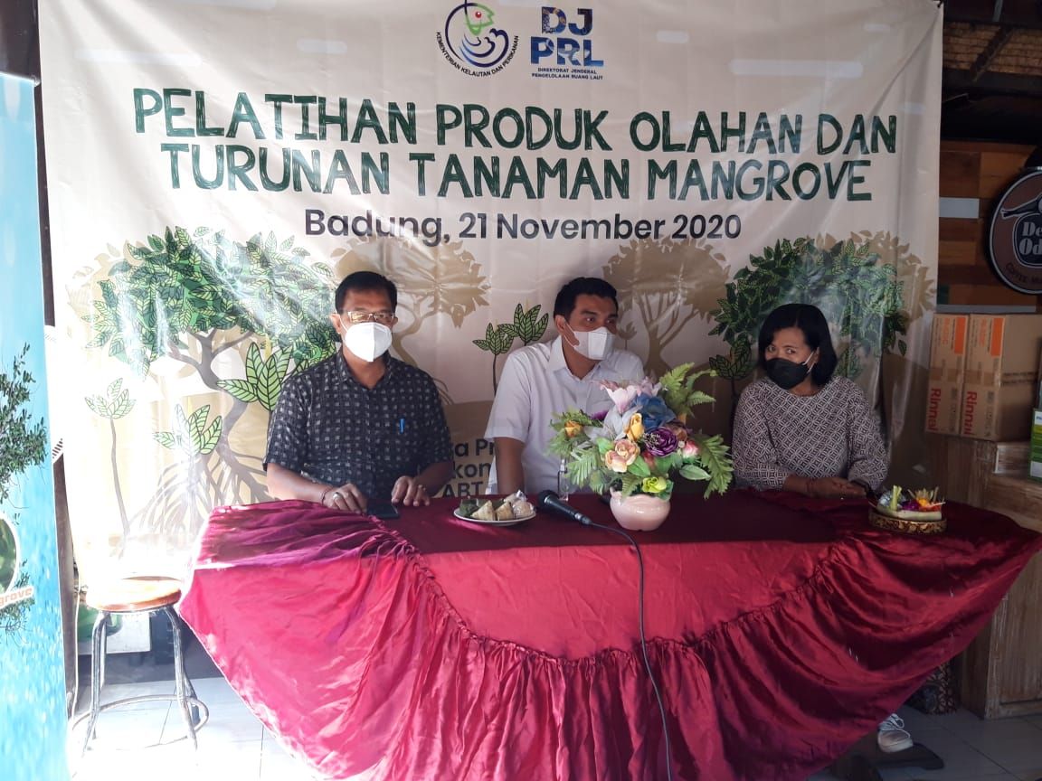 podiumnews.com-Program PEN Sektor Kelautan dan Perikanan, Badung Fokus Produksi Olahan Turunan Mangrove
